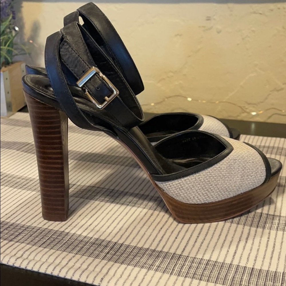 White House Black Market Platform Heels